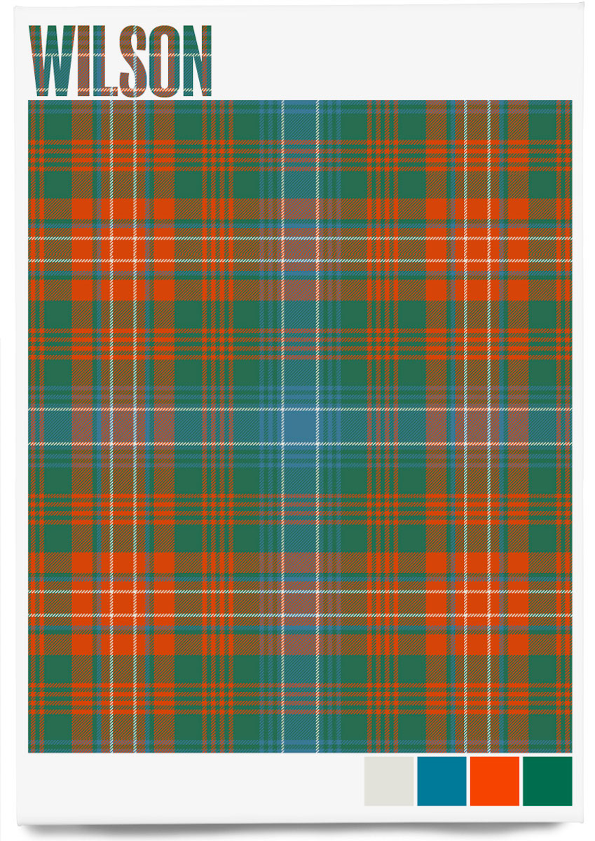 Wilson Ancient tartan – magnet