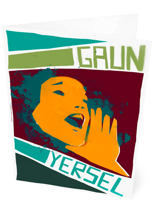 Gaun yersel (green) – set of two cards