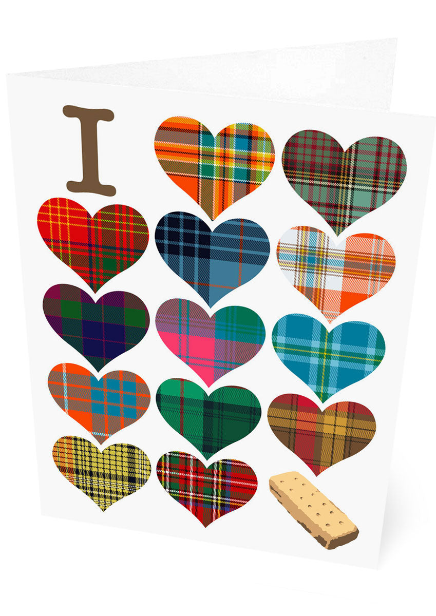 I love shortbread – card