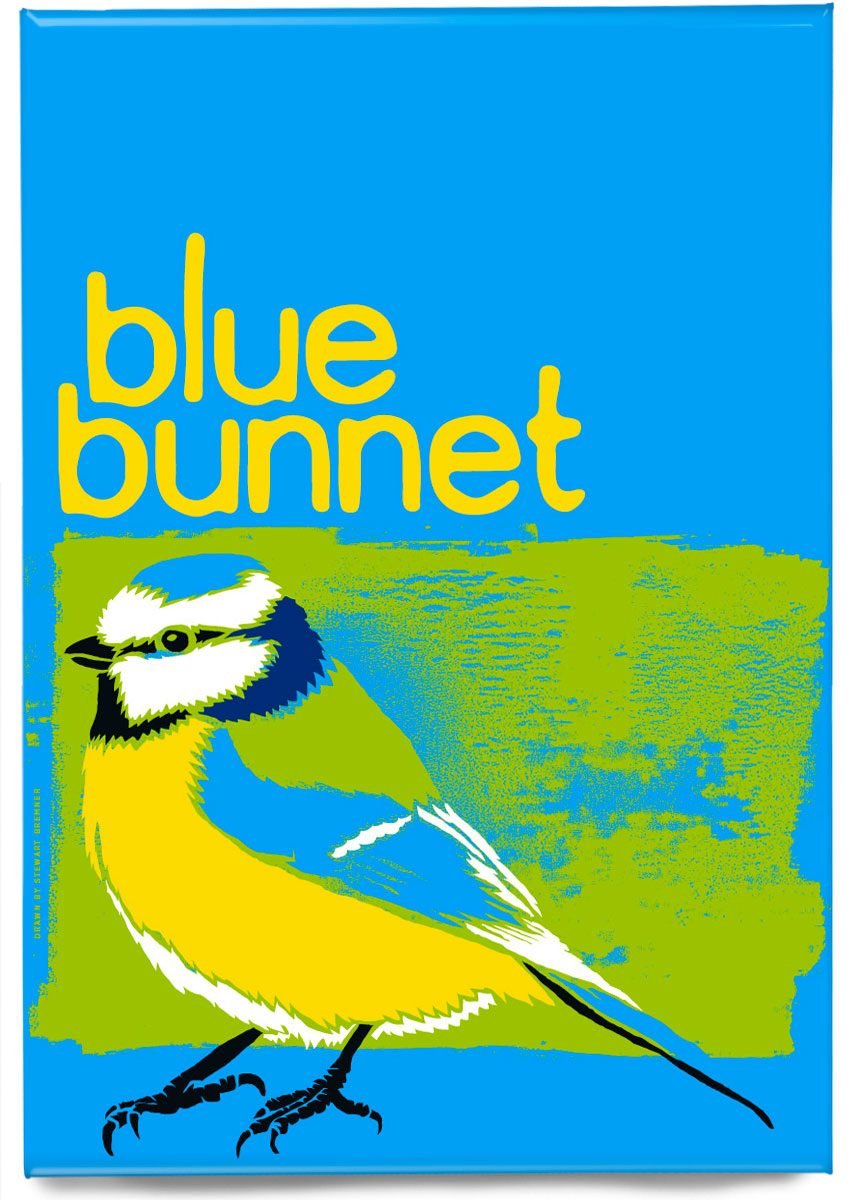 Blue bunnet (blue) – magnet