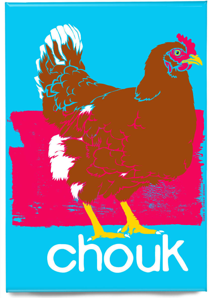 Chouk (blue) – magnet