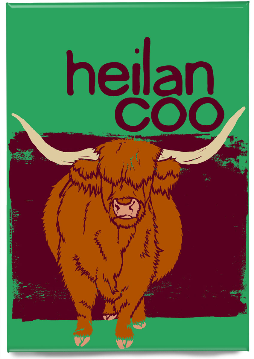 Heilan coo (green) – magnet