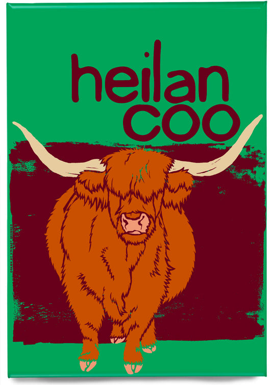 Heilan coo (green) – magnet