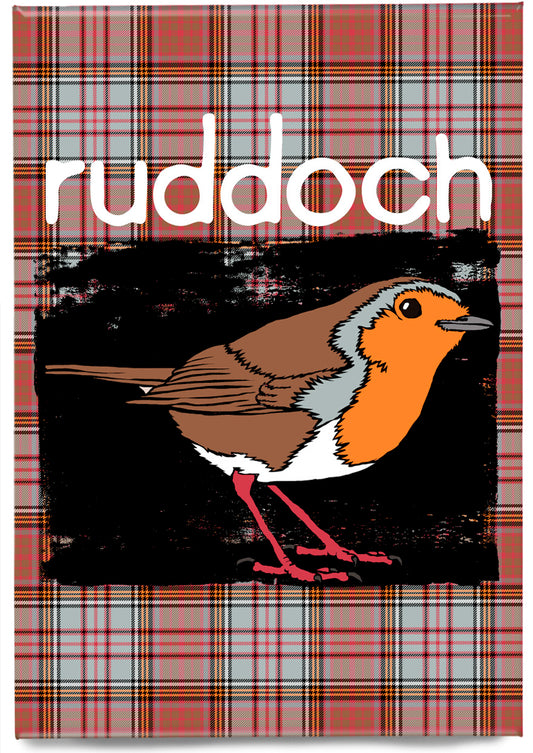 Ruddoch oan tartan – magnet