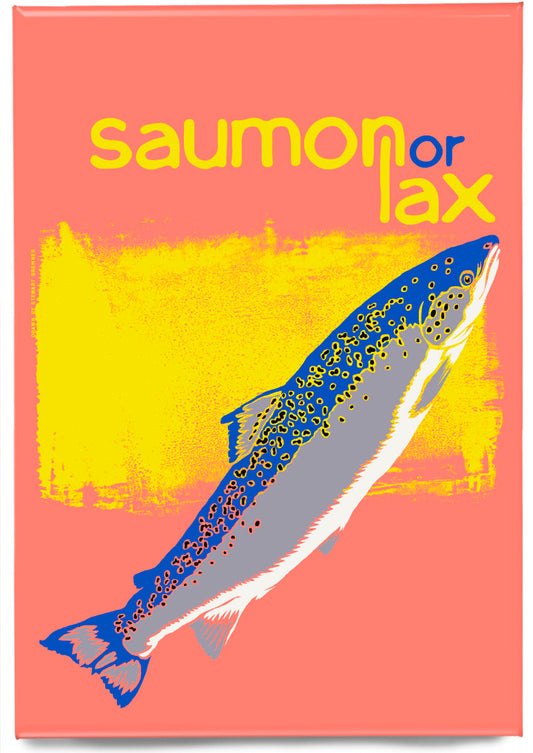 Saumon or lax – magnet