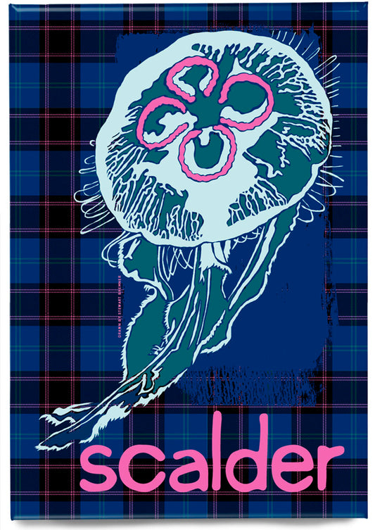 Scalder oan tartan – magnet