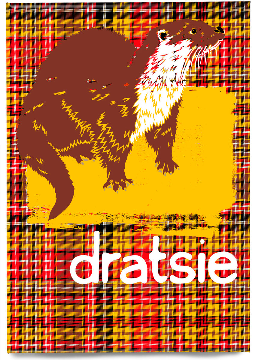 Dratsie oan tartan (yellae) – magnet