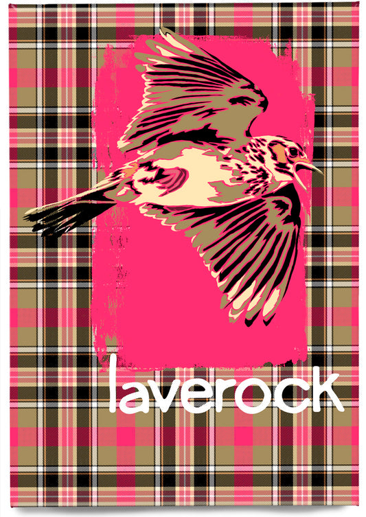 Laverock oan tartan– magnet