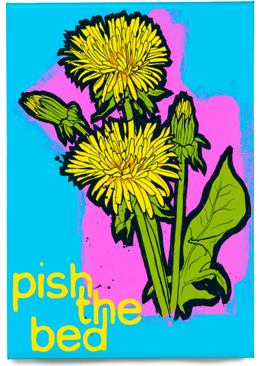Pish the bed – magnet