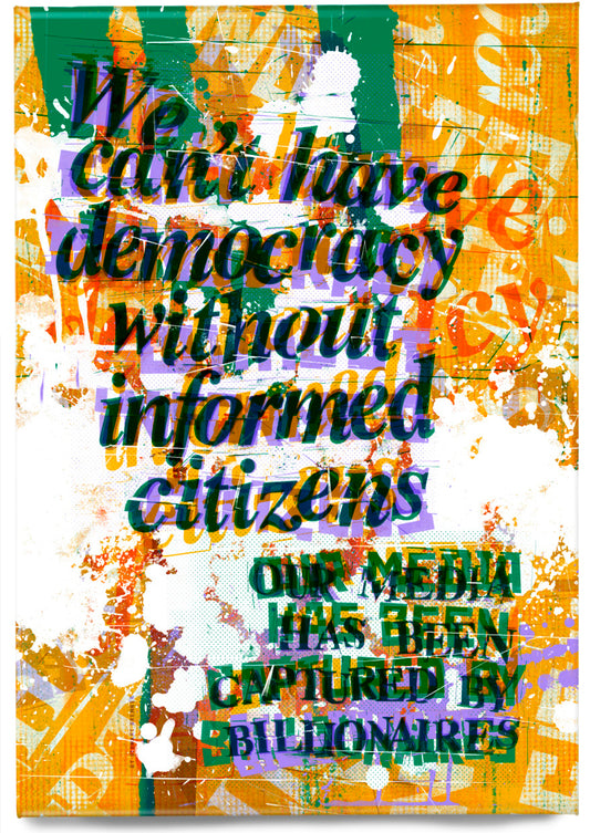 We can't have a democracy without informed citizens (amber) – magnet