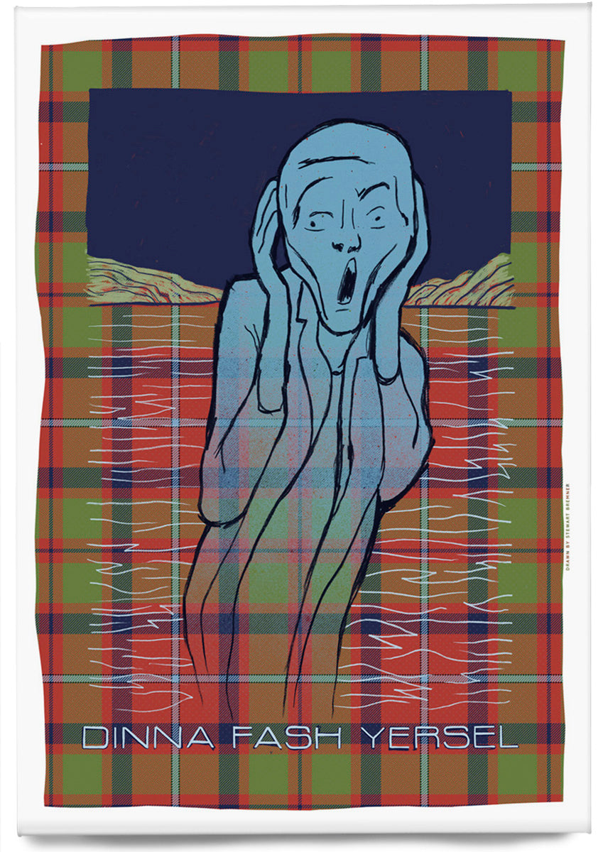 Dinna fash yersel (oan tartan) – magnet