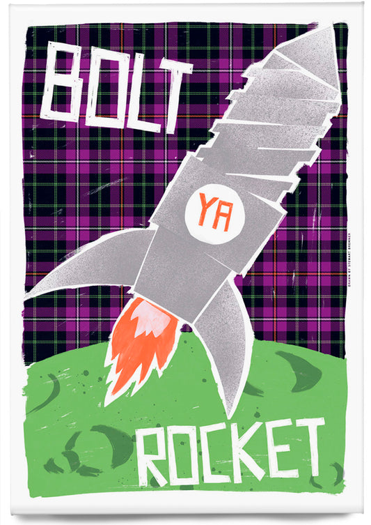 Bolt ya rocket (oan tartan) – magnet