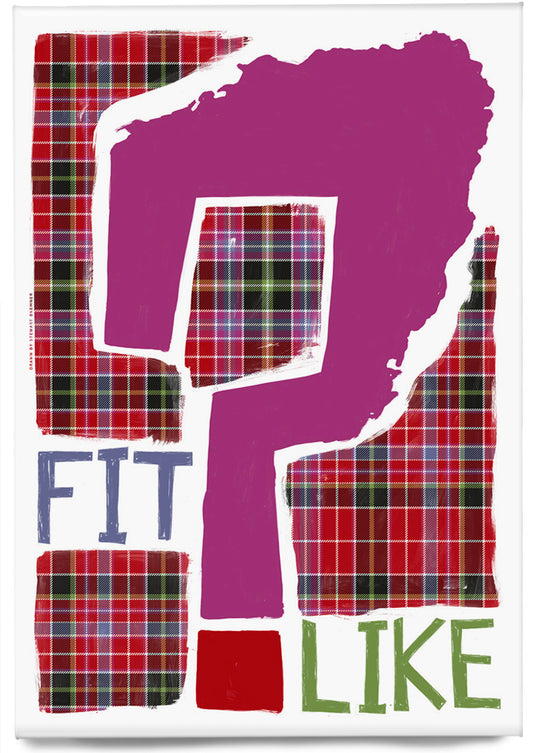 Fit like? (oan tartan) – magnet