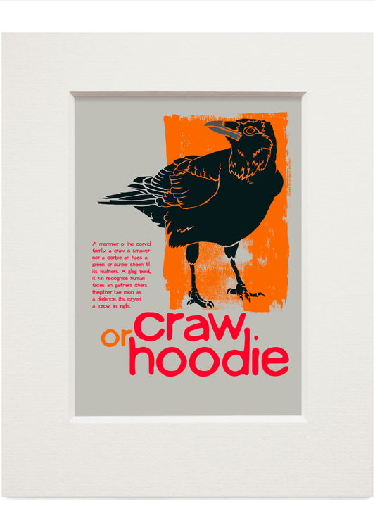 Craw – small mounted print