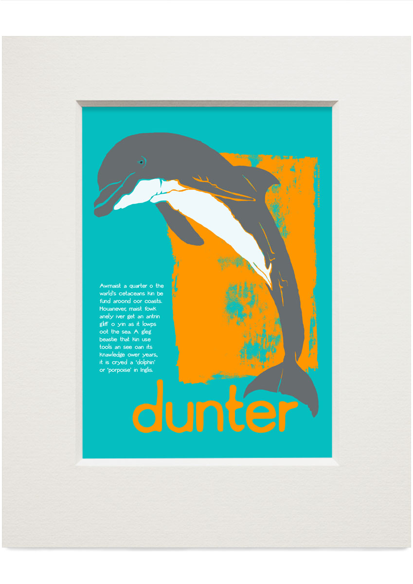Dunter – small mounted print