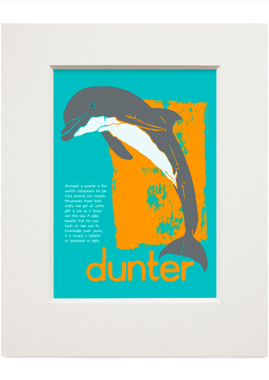Dunter – small mounted print
