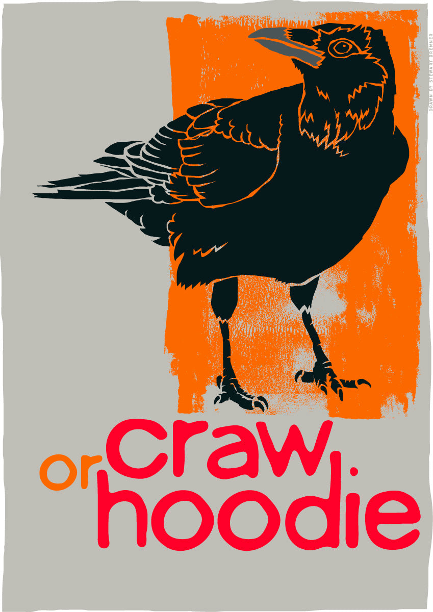 Craw (orange) – poster