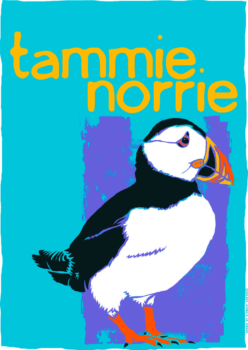 Tammie norrie (blue) – poster