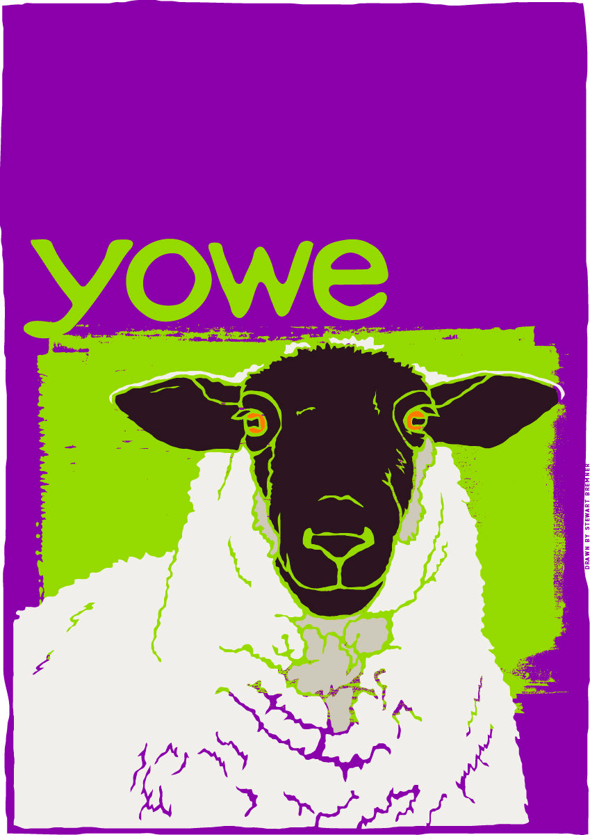 Yowe (purple) – poster