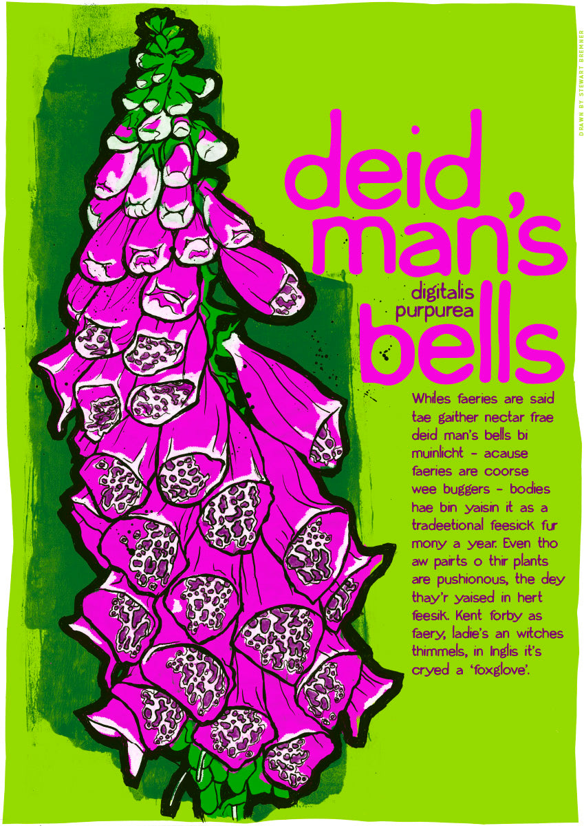 Deid man's bells – poster