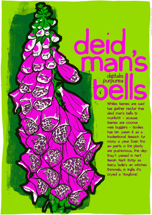 Deid man's bells – poster