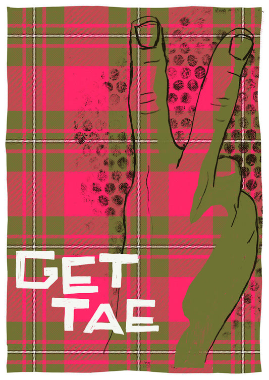 Get tae (oan tartan) – poster