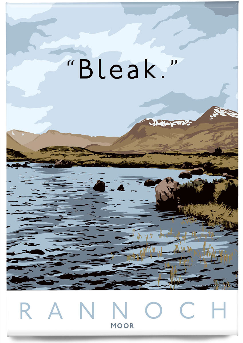 Rannoch Moor is bleak – magnet