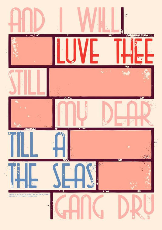 Til a the seas gang dry – giclée print - Indy Prints by Stewart Bremner