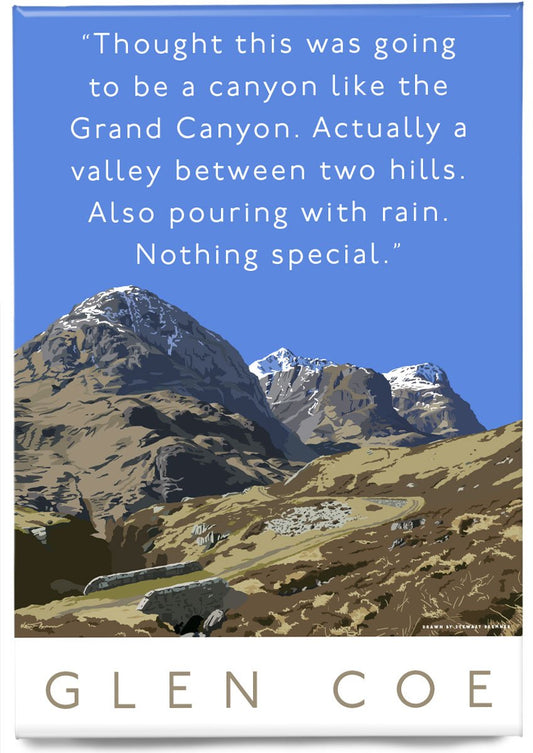 Glen Coe is actually a valley – magnet