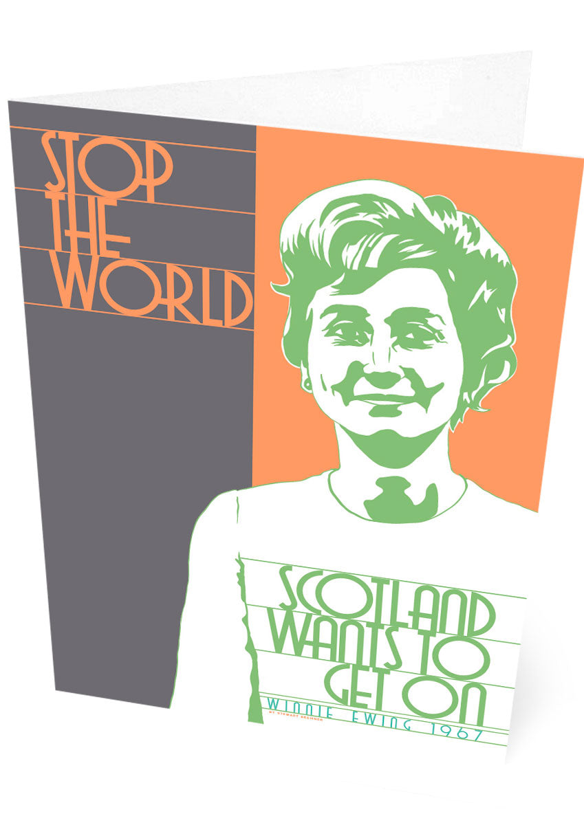 Scotland wants to get on – card