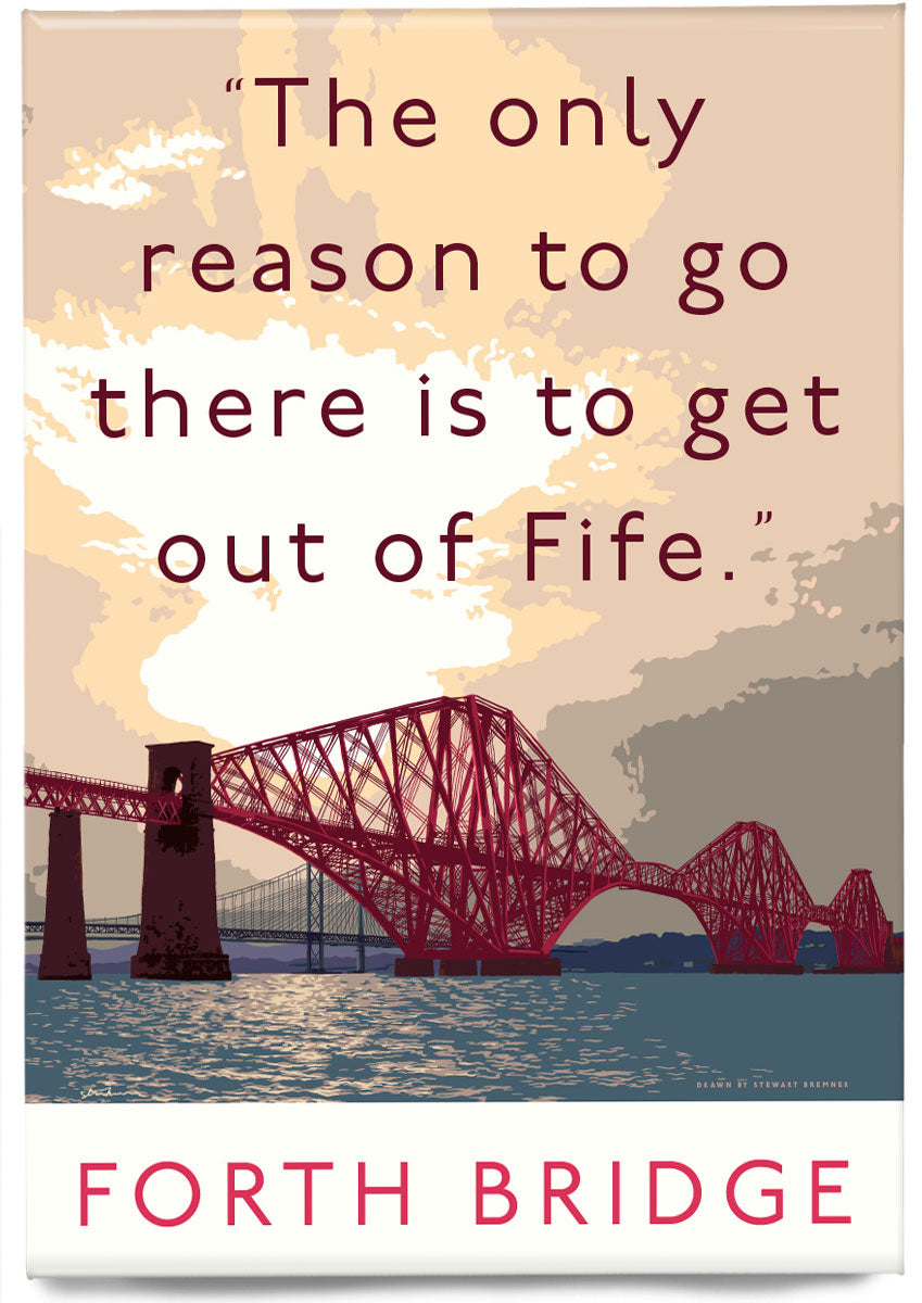 The Forth Bridge escape – magnet