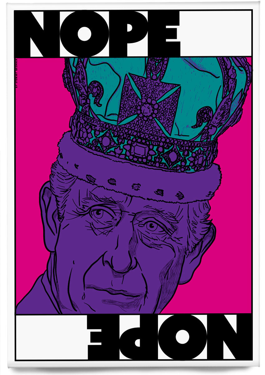 Nope: King Charles III – magnet