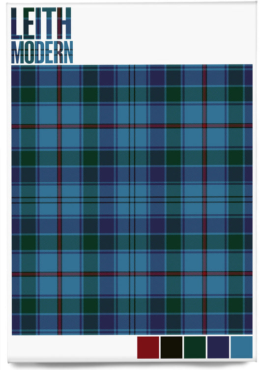 Leith Modern tartan – magnet