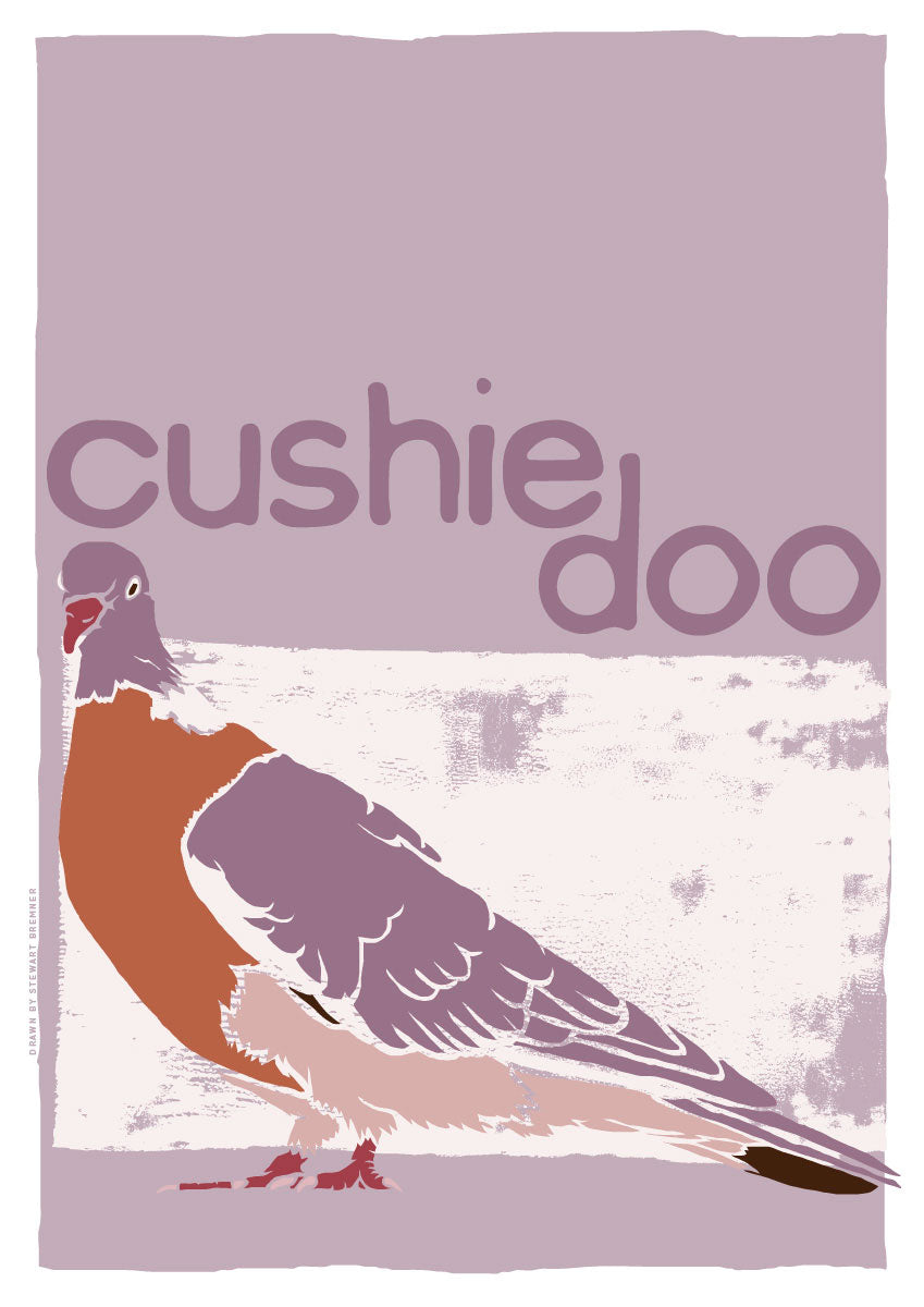 Cushie doo – giclée print