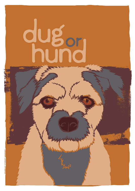 Dug or hund – giclée print