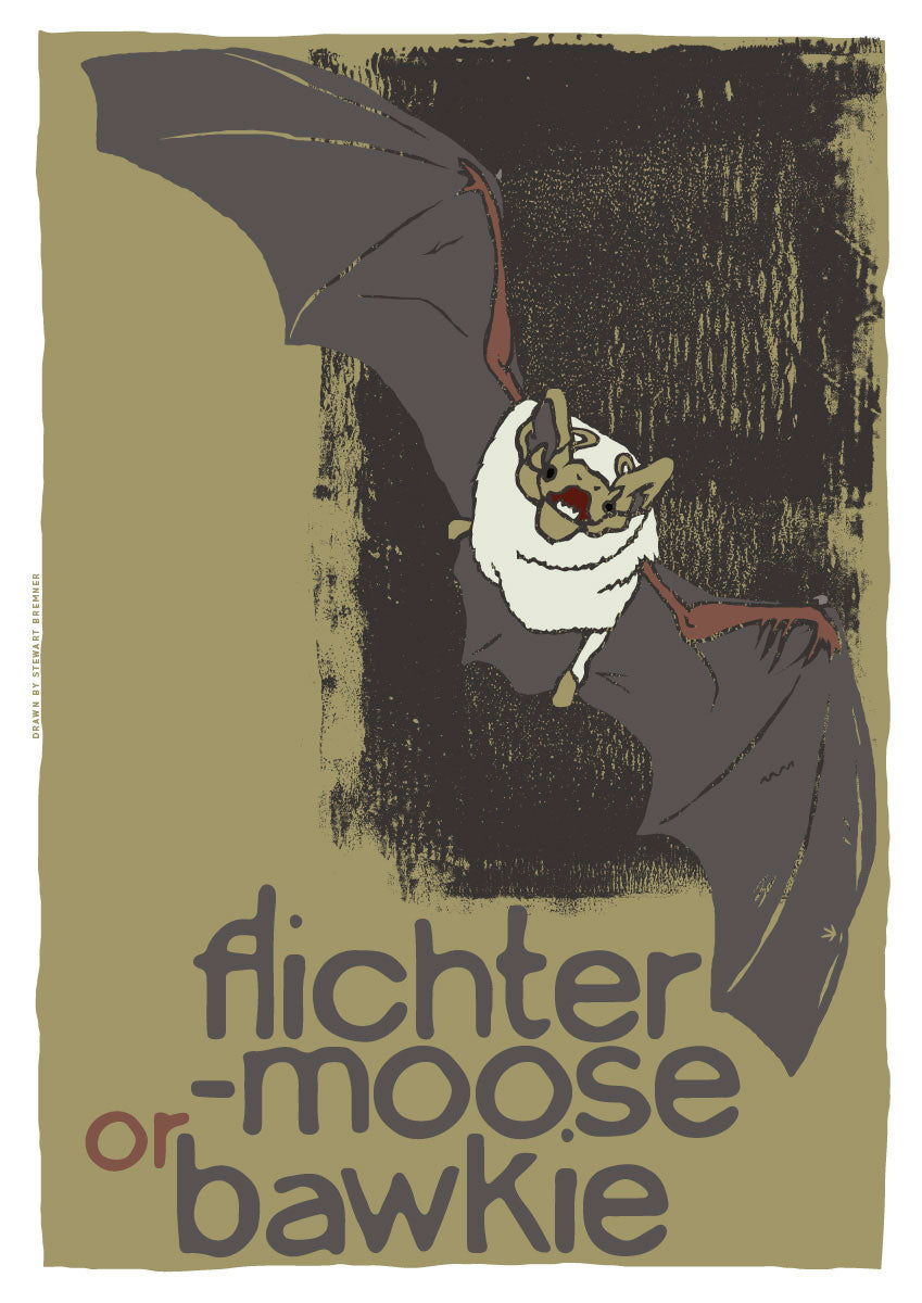 Flichtermoose or bawkie – poster