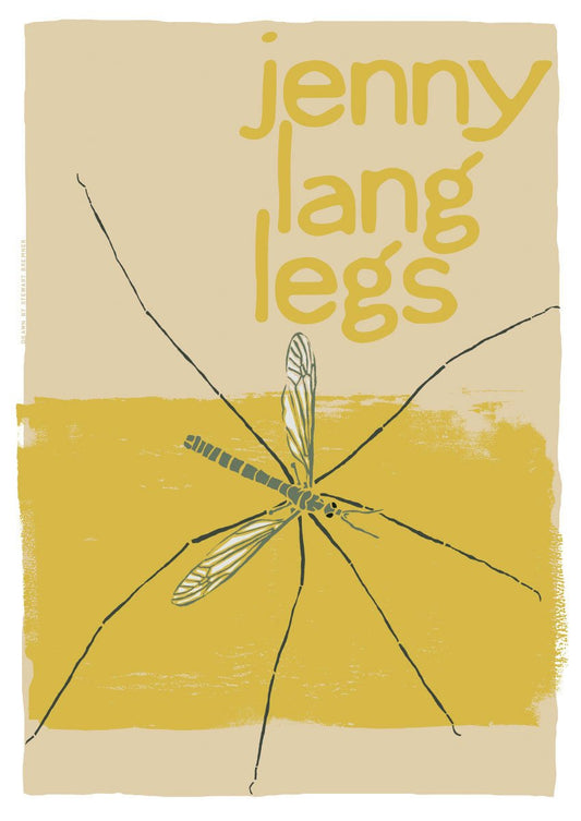 Jenny lang legs – poster – Indy Prints by Stewart Bremner